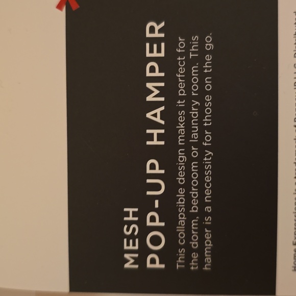 MESH POP-UP HAMPER - Picture 5 of 5